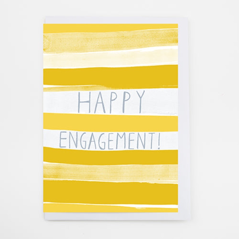 Happy Engagement Stripe