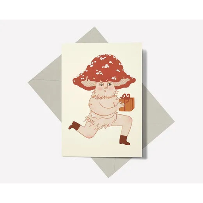 Mushroom Sends a Gift