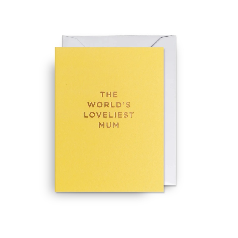 The World’s Loveliest Mum Mini Card