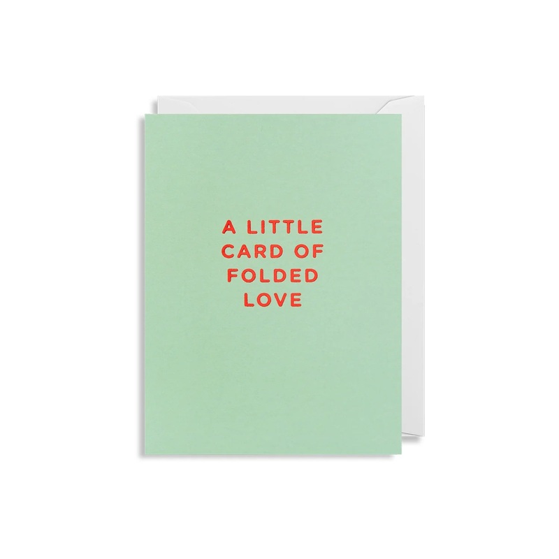 A Little Card of Folded Love