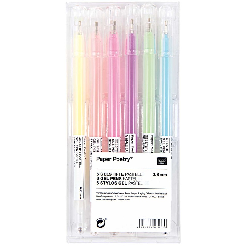 Pastel Gel Pen Set