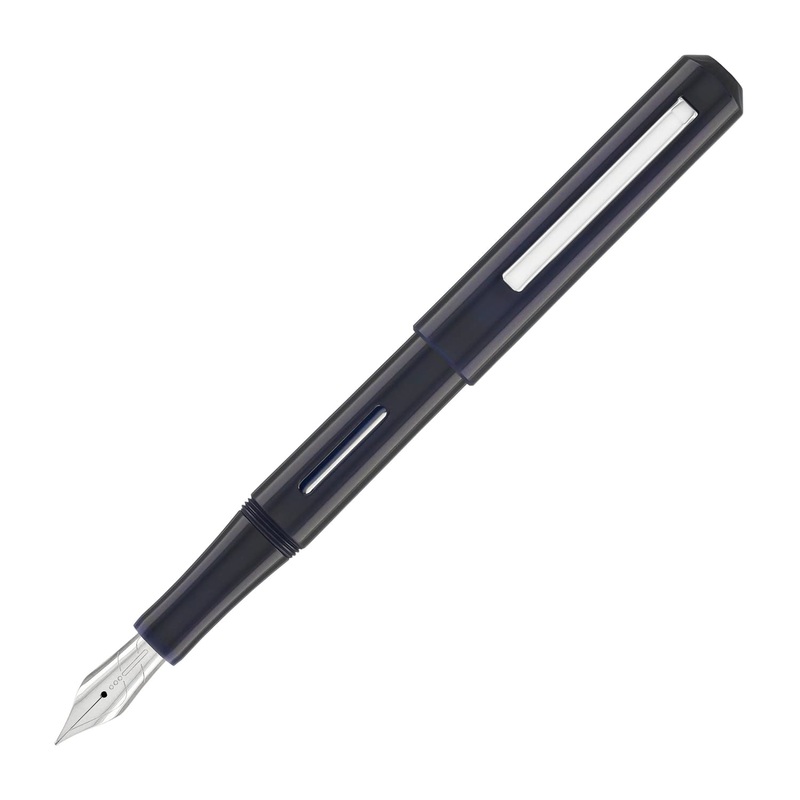 Endless Captiva Fountain Pen in Deep Ocean Chrome Extra Extra Fine