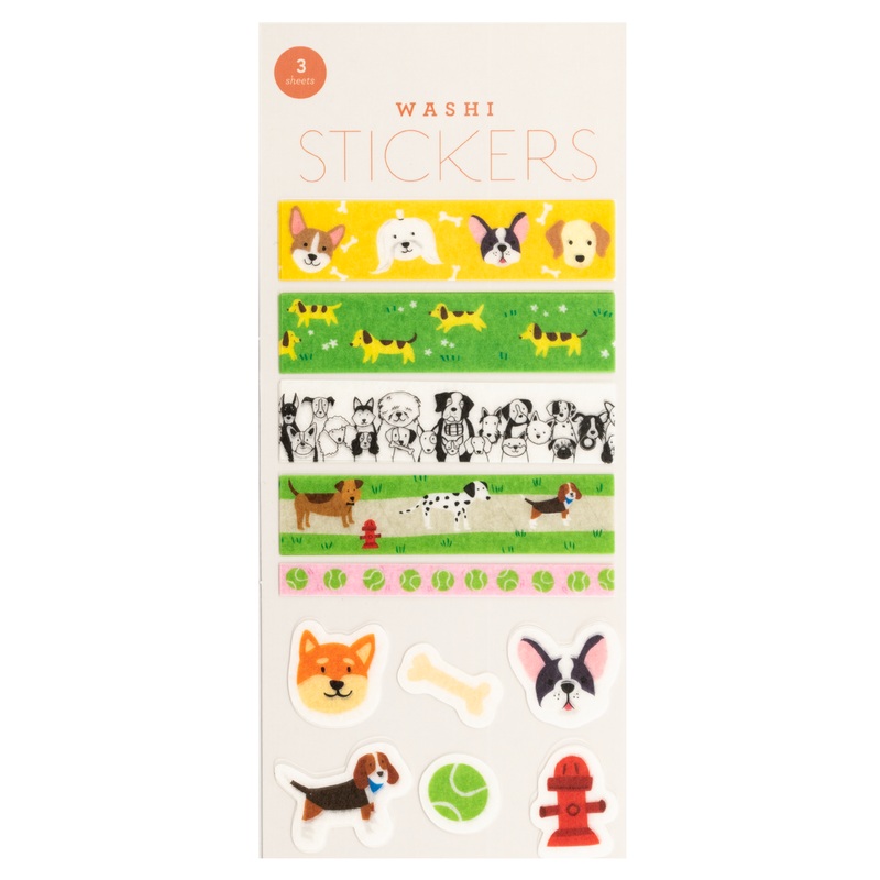 Girl of All Work – Washi Stickers – Dogs