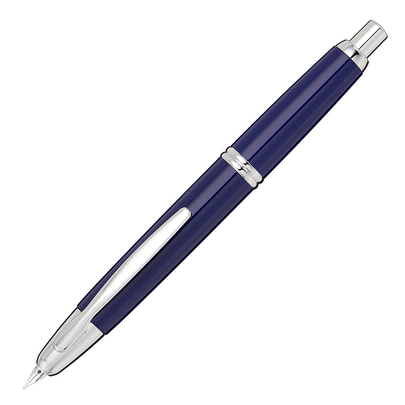Pilot Vanishing Point Fountain Pen – Blue/Rhodium Fine