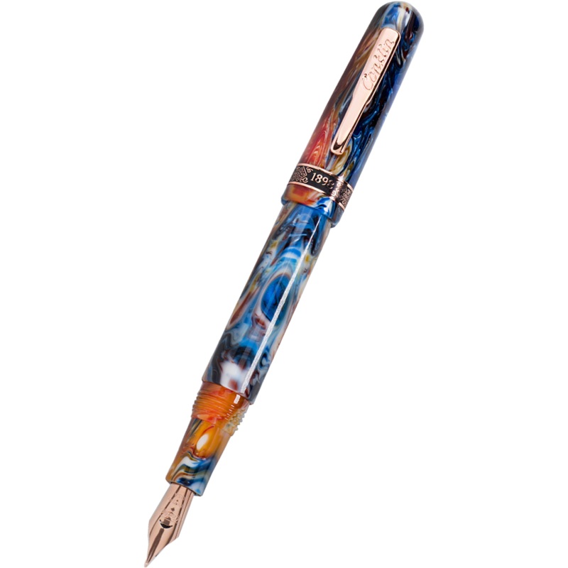 Conklin 1898 Collection Fountain Pen – Misto Orange – 14K Fine