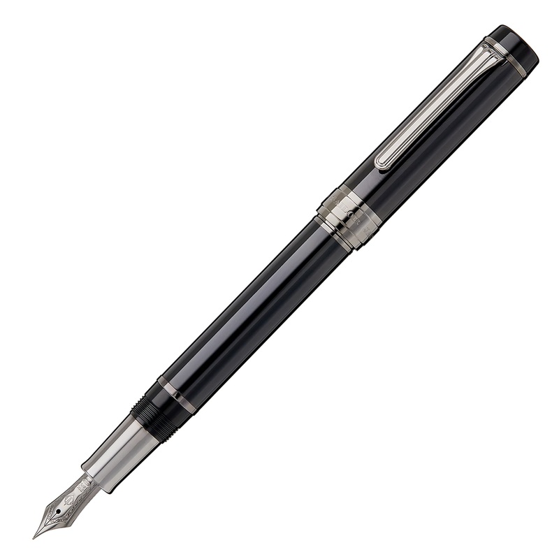 Sailor CYLINT Fountain Pen – Black Stainless Steel Fine