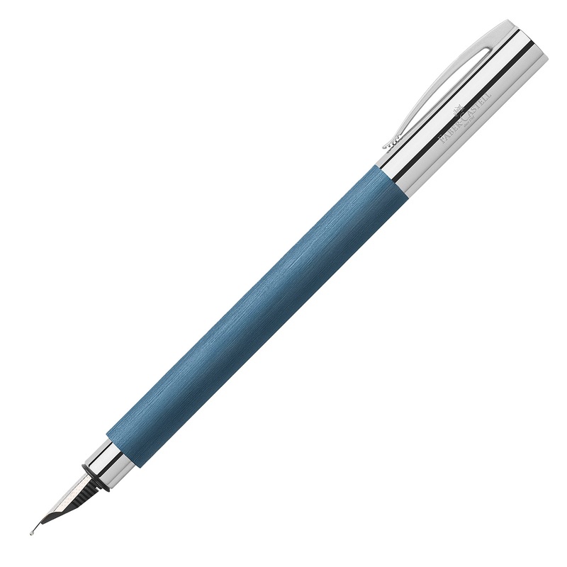Faber-Castell Ambition Fountain Pen – Resin Blue CT Extra Fine
