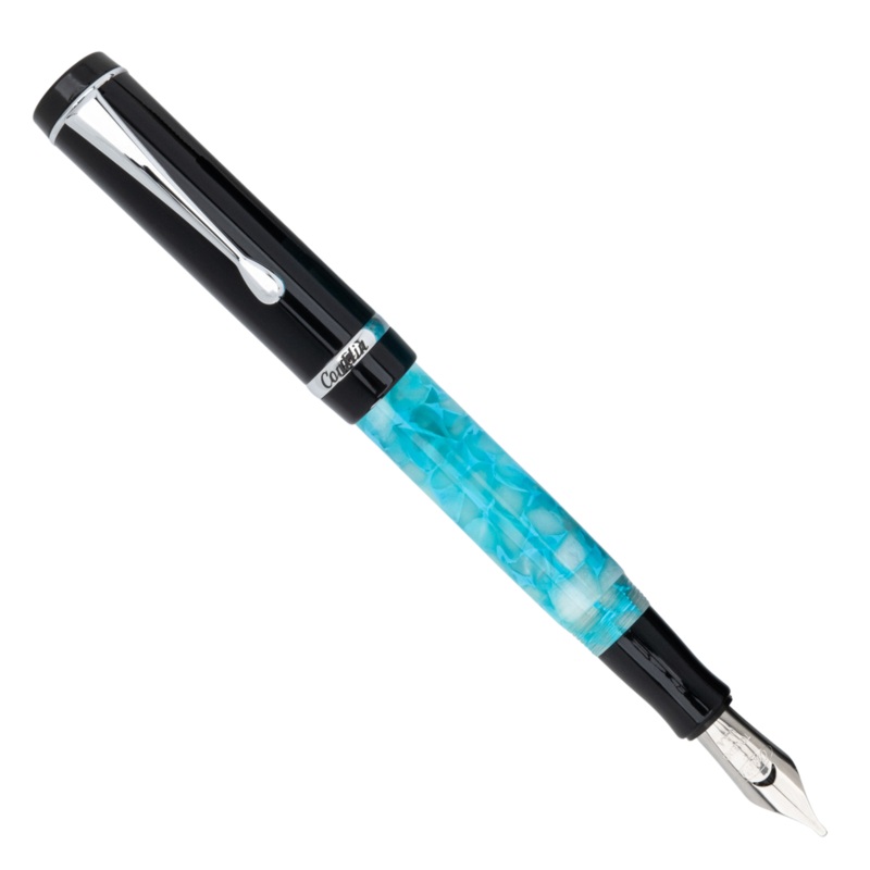 Conklin Duragraph Turquoise Nights Fountain Pen Extra Fine (EF)