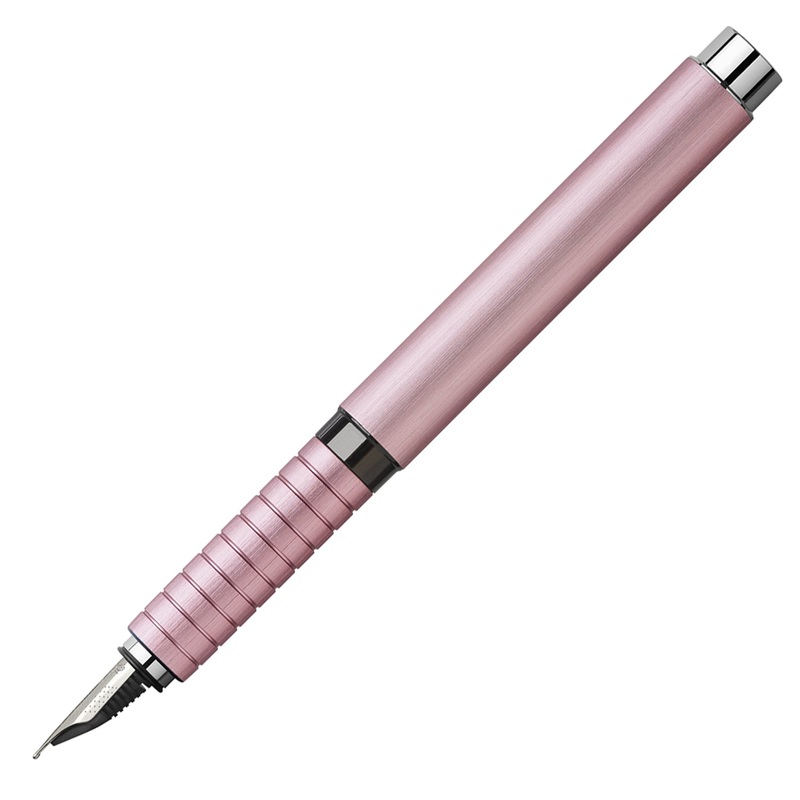 Faber-Castell Essentio Fountain Pen – Aluminium Rose CT Extra Fine