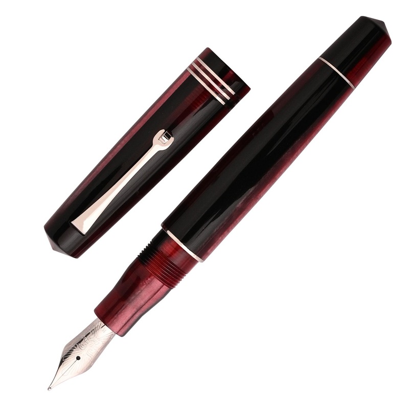 Leonardo Momento Zero Fountain Pen – Prugna CT Extra Fine