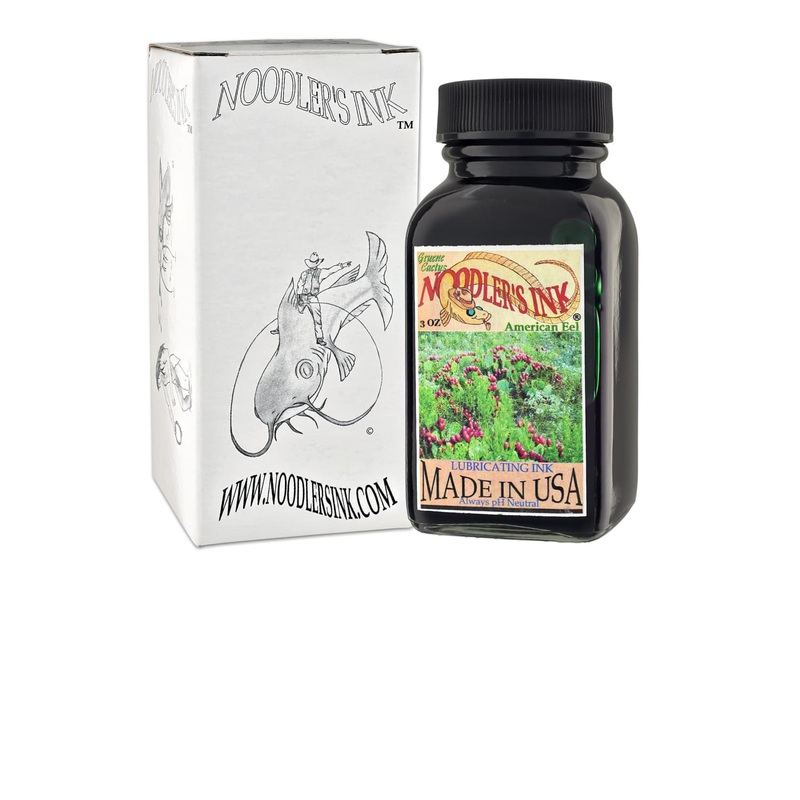 Noodler’s Gruene Cactus Eel Fountain Pen Ink – 3oz Bottle