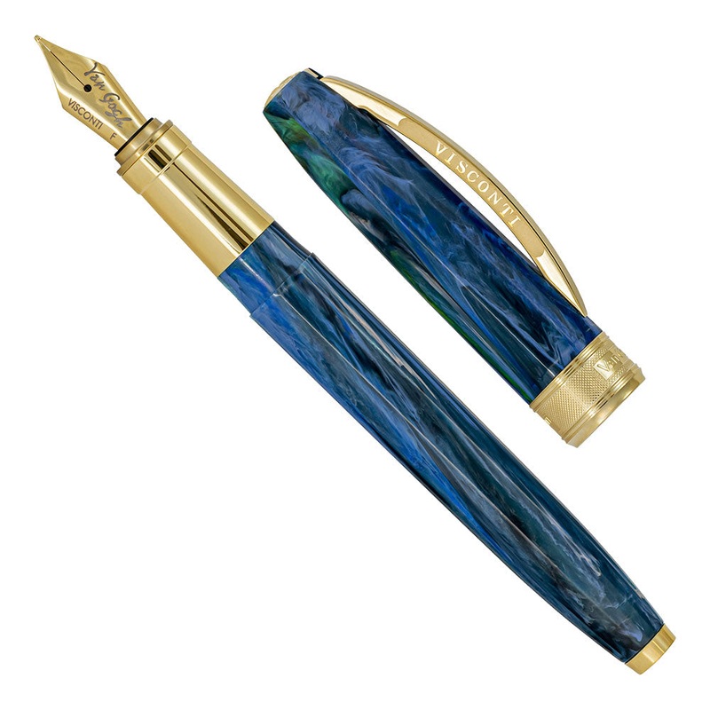 Visconti Van Gogh Wheatfield with Crows Fountain Pen Broad
