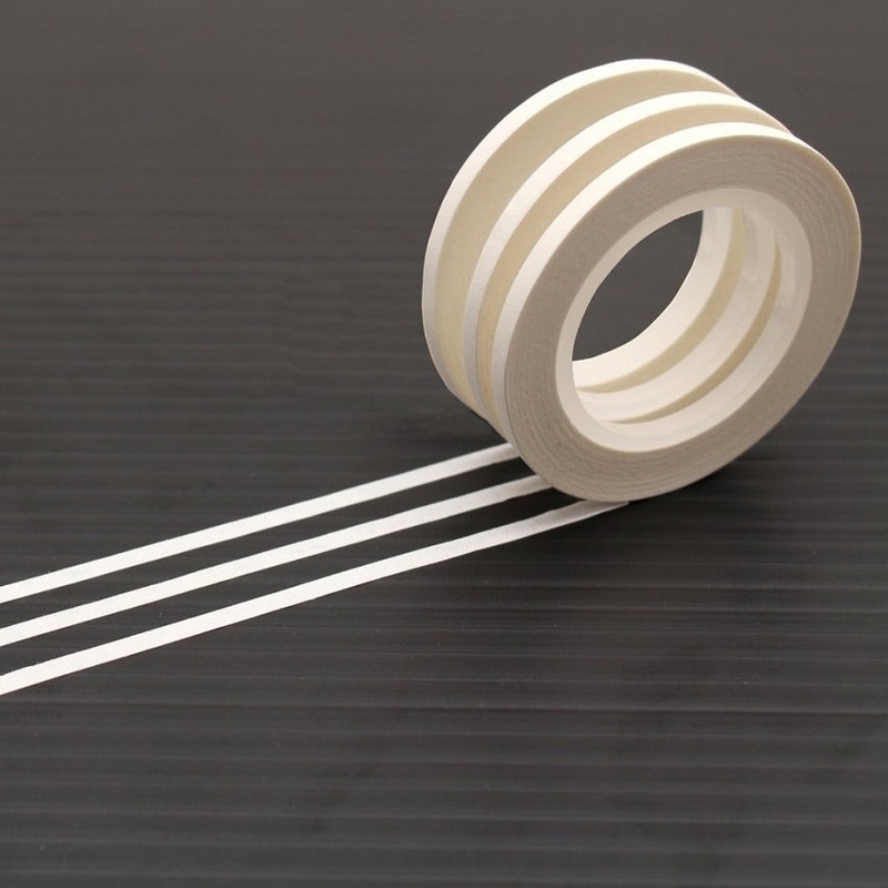 MT Slim 3mm Washi Tape Set Matte White (7M)