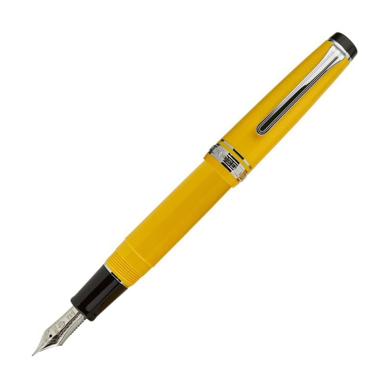 Sailor Professional Gear Color Fountain Pen – Yellow CT Extra Fine