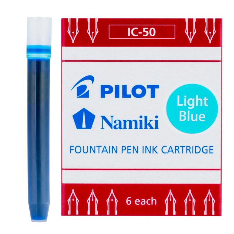 Pilot Namiki Fountain Pen Ink Cartridges – Light blue