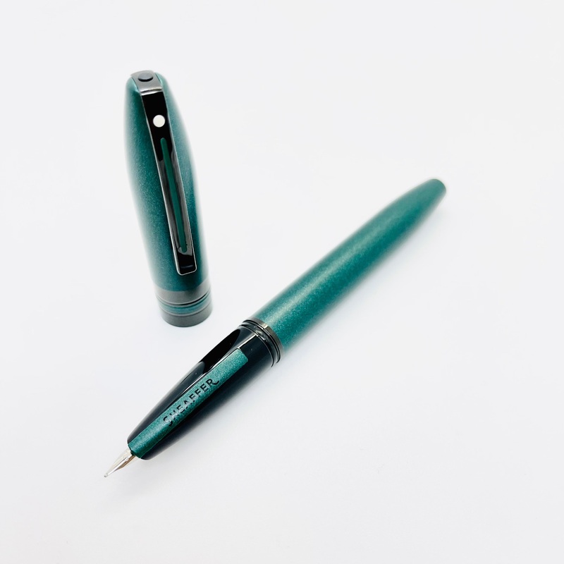 Sheaffer Icon Fountain Pen Metallic Green Medium
