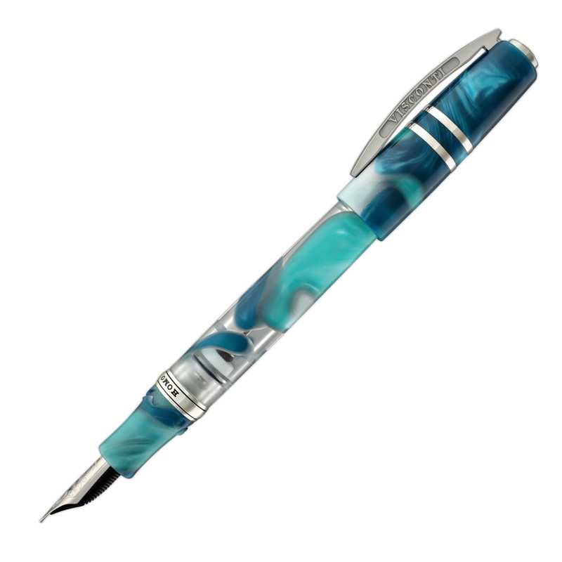 Visconti Homo Sapiens Fountain Pen in Blue Lagoon Fine