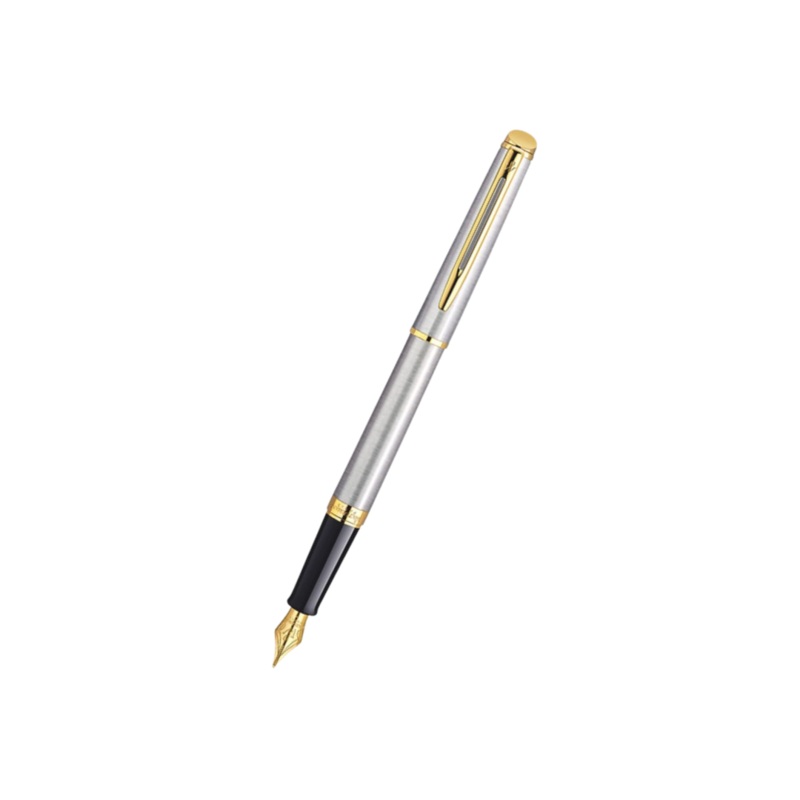 Waterman Hemisphere Stainless Steel GT Fountain Pen Medium