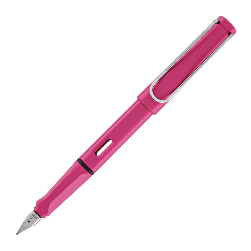 Lamy Safari Fountain Pen in Pink Extra Fine