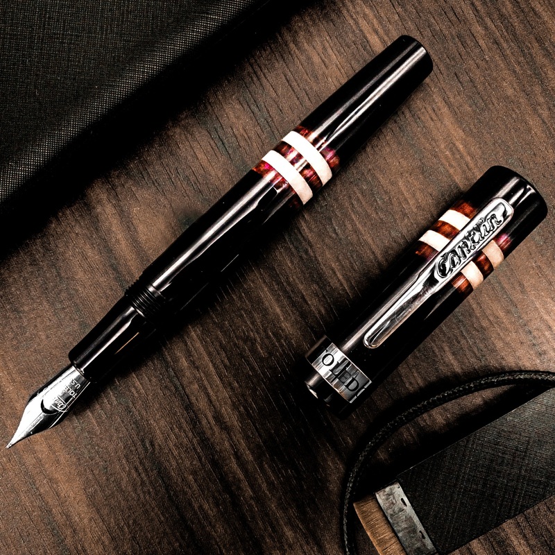 Conklin Toledo Fountain Pen, Burgundy Extra Fine