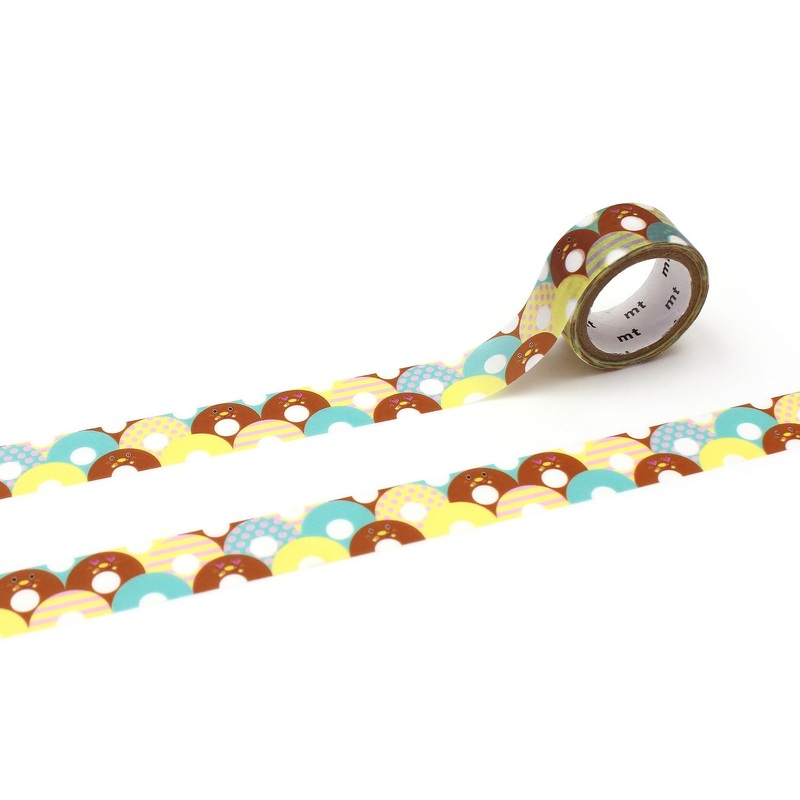 MT x Dagashi Washi Tape – Colorful Circle x Young-Kun