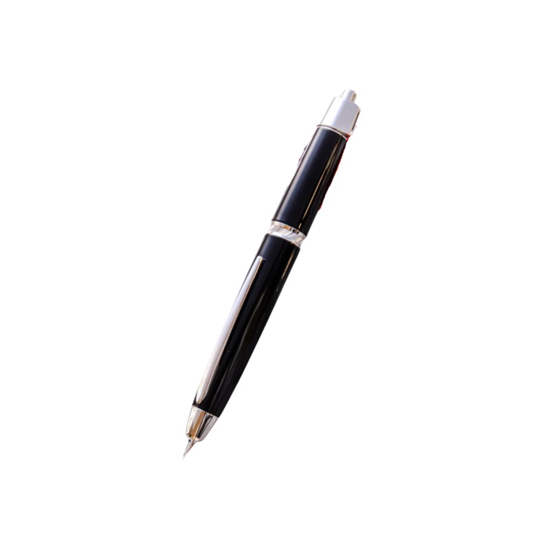Pilot Vanishing Point Capless Luxury LS Fountain Pen – Black 18K Gold Rhodium-plated Nib Fine