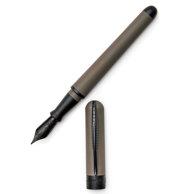 Pineider Avatar UR Matte Fountain Pen, Stone Extra Fine