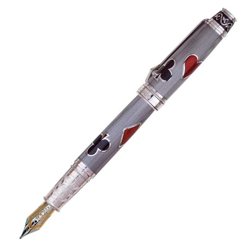 David Oscarson Les Quatre Couleurs Grey Pen Fountain Pen Fine