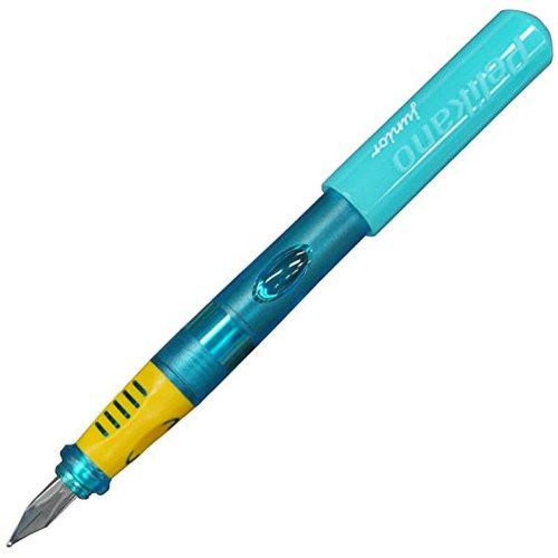 Pelikan Pelikano JR. Left Handed Fountain Pen in Turquoise – Medium Point