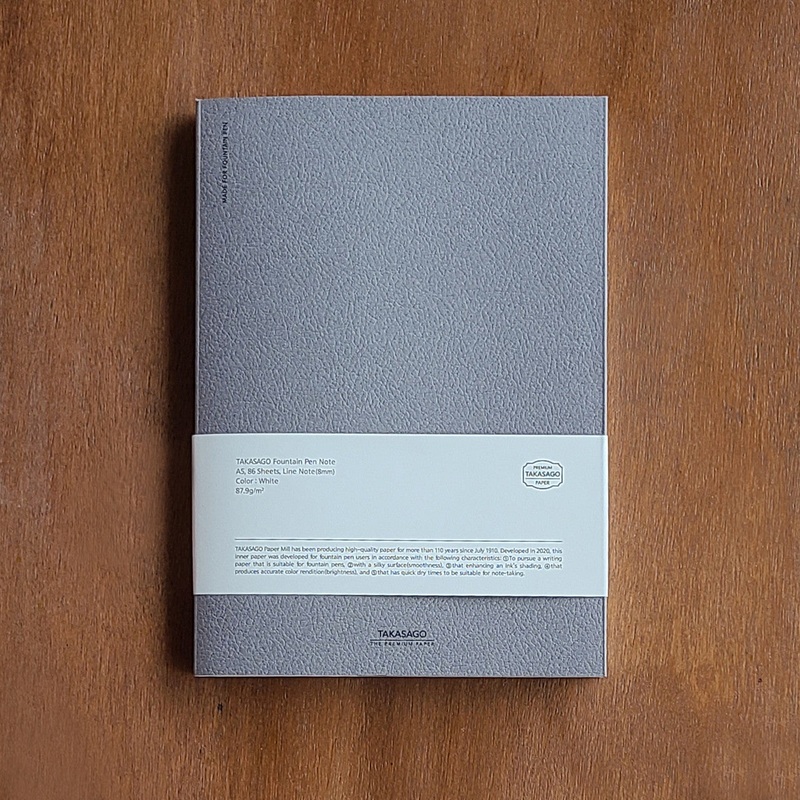 Dominant Industry A5 Takasago Fountain Pen Notebook – Ruled