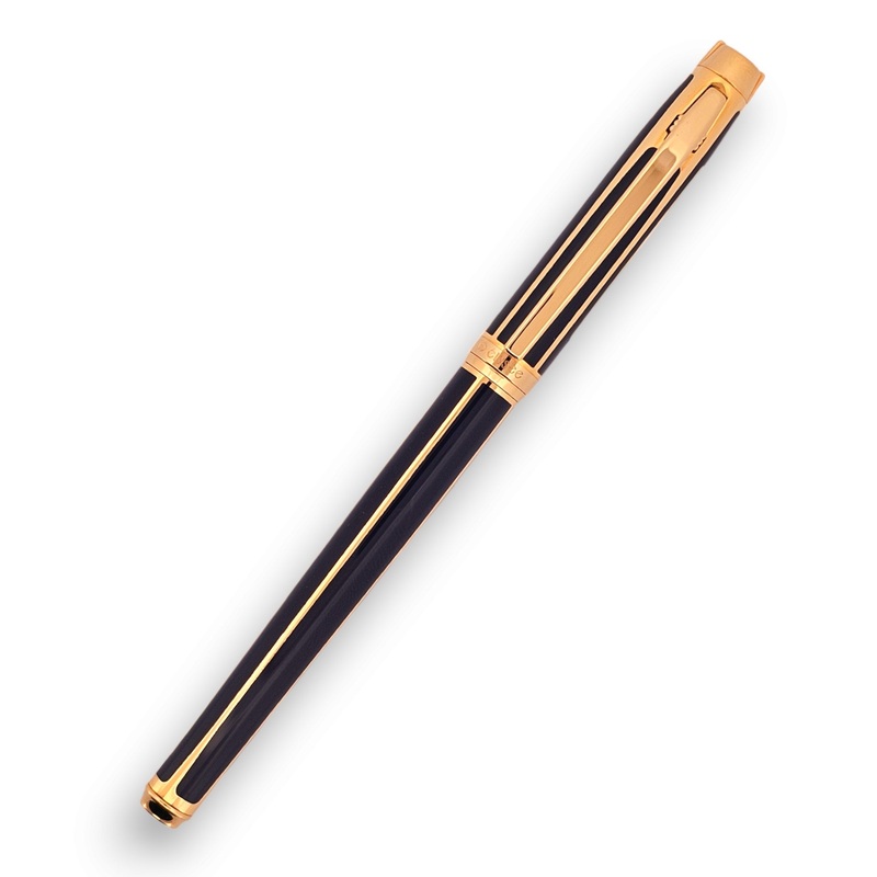 Elysee Parthenon Classique Noir Fountain Pen 18k Nib medium