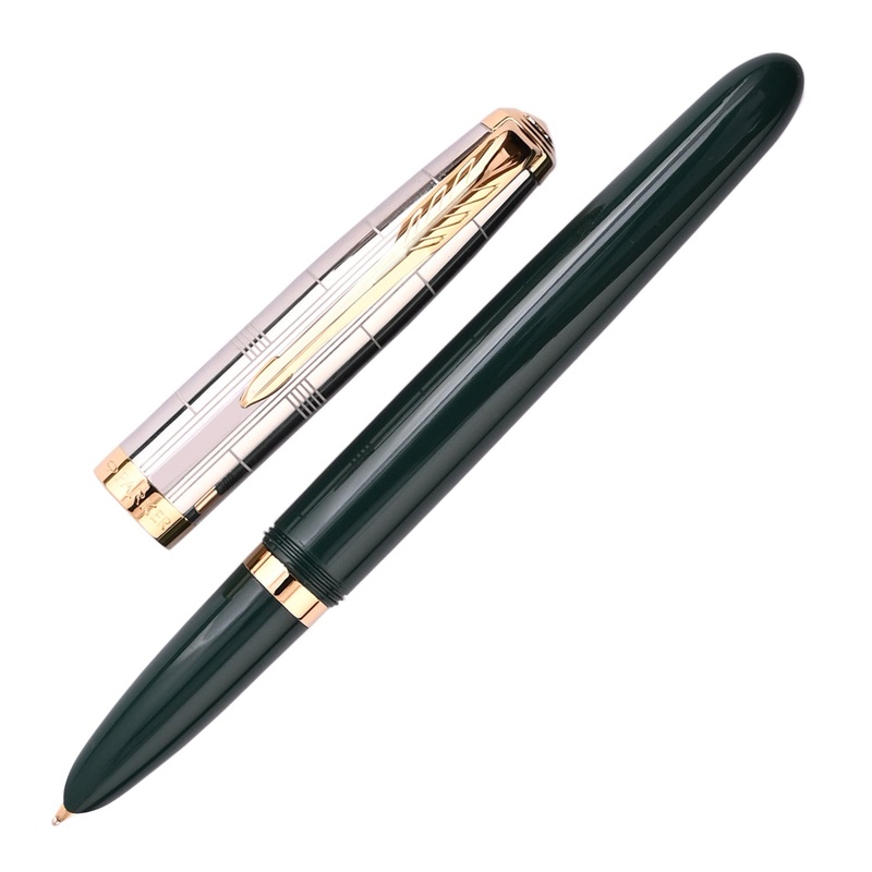 Parker 51 Premium Fountain Pen – Forest Green GT Fine