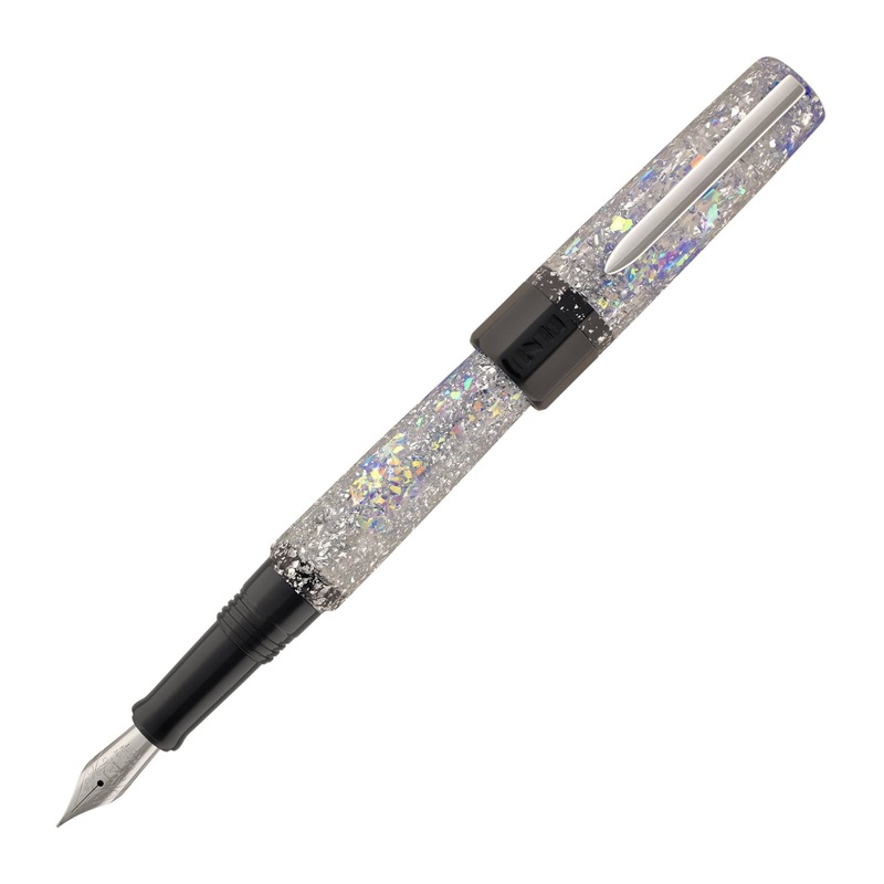 Benu Euphoria Fountain Pen in Vodka on the Rocks 1.5mm Stub