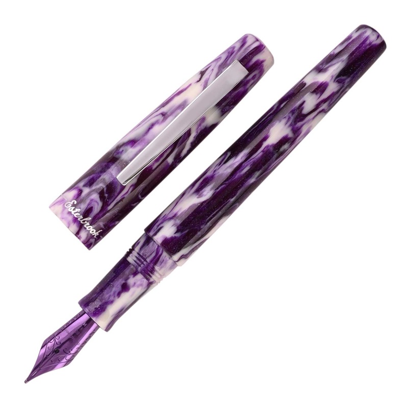 Esterbrook Camden Northern Lights Fountain Pen – Purple Alaska PVD (Limited Edition) Extra Fine