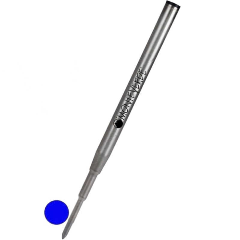 Monteverde Capless Gel Refill – Blue – Fine – Single (Fit Montblanc Pens)