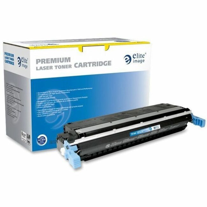 Elite Image Remanufactured Laser Toner Cartridge – Alternative for HP 645A (C9730A) – Black – 1 Each – 13000 Pages