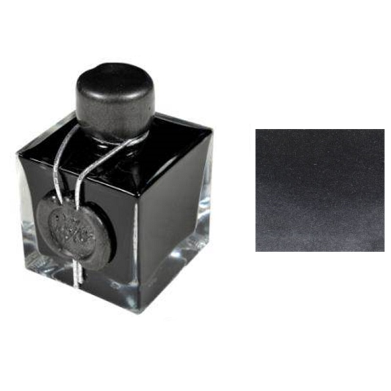 J Herbin 1670 Anniversary Fountain Pen Ink Bottle “Stormy Grey”