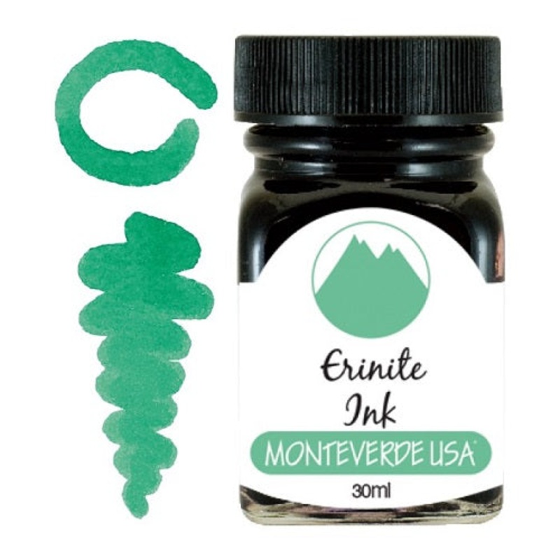 Monteverde 30ml Fountain Pen Ink Bottle, Gemstone, Erinite
