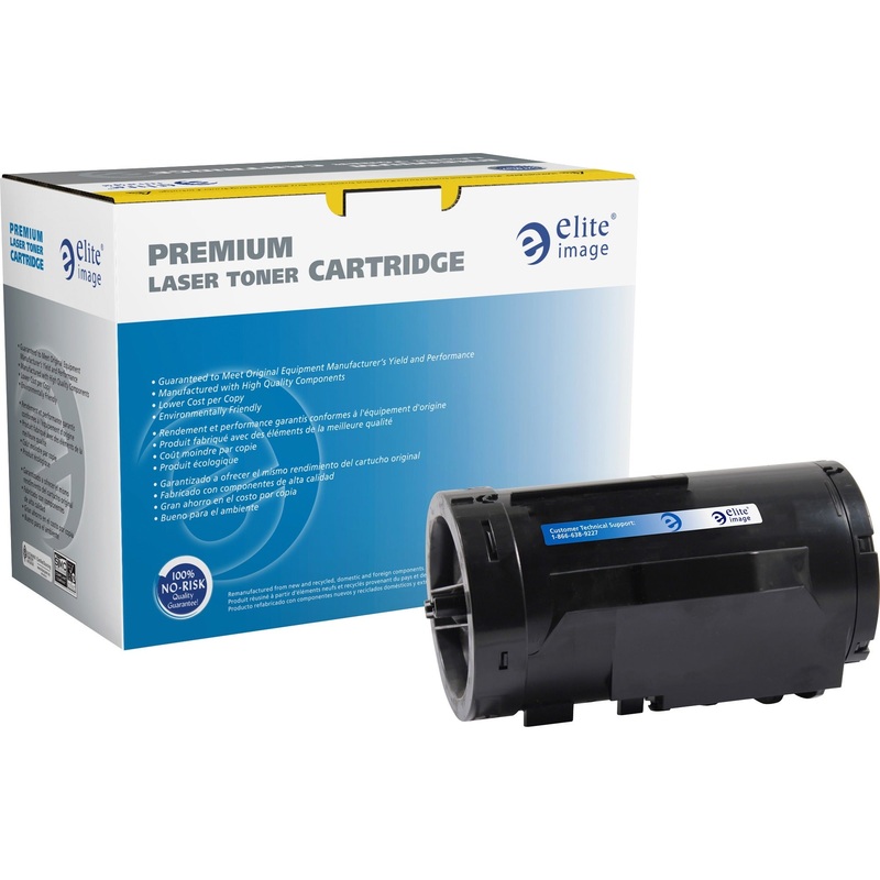 Elite Image Remanufactured High Yield Laser Toner Cartridge – Alternative for Dell 47GMH – Black – 1 Each – 6000 Pages
