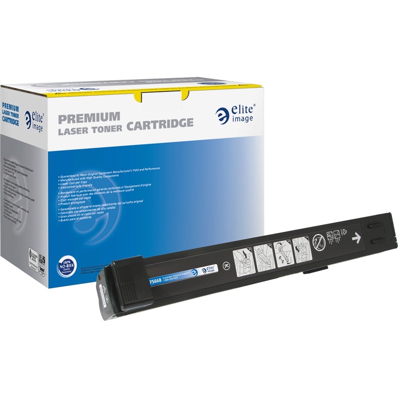 Elite Image Remanufactured Laser Toner Cartridge – Alternative for HP 823A (CB380A) – Black – 1 Each – 16500 Pages