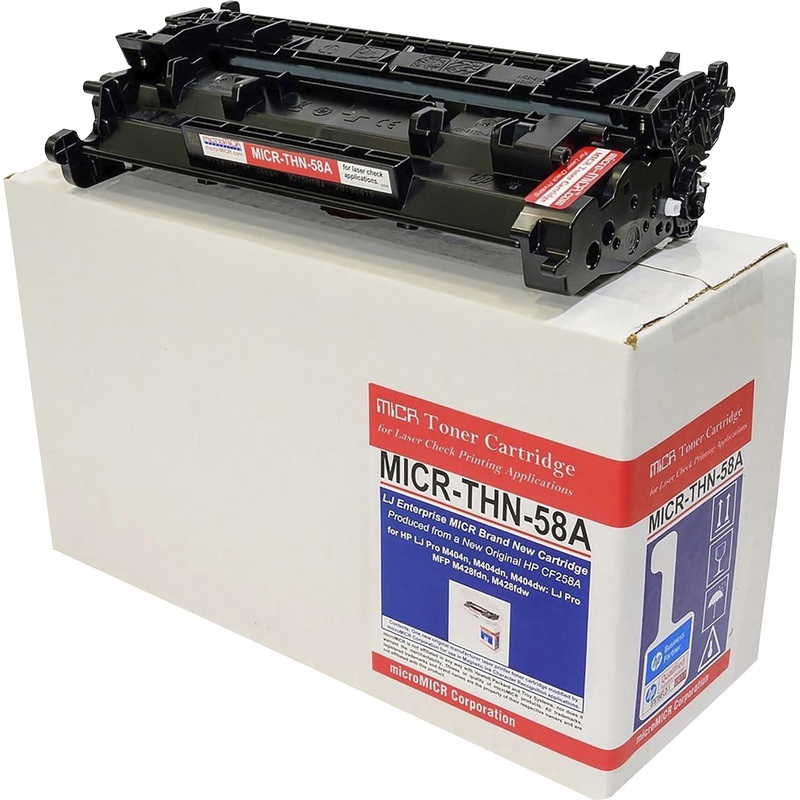 microMICR MICR Laser Toner Cartridge – Alternative for HP 58A (CF258A) – Black – 1 Each – 3000 Pages