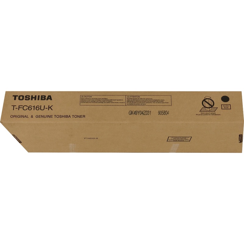Toshiba Original Laser Toner Cartridge – Black – 1 Each – 106600 Pages