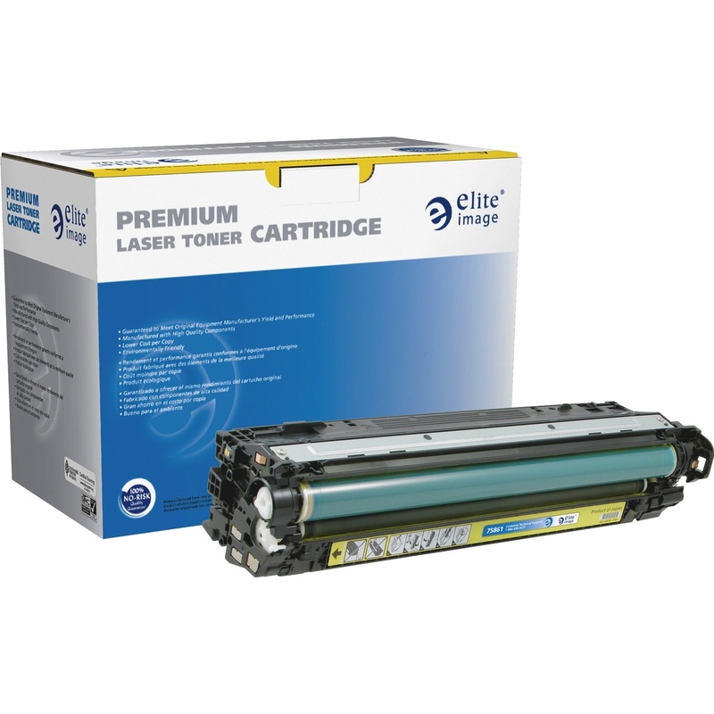 Elite Image Remanufactured Toner Cartridge – Alternative for HP 307A (CE742A) – Laser – 7300 Pages – Yellow – 1 Each
