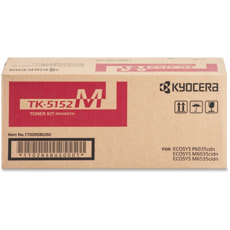 Kyocera TK-5152M Original Toner Cartridge – Laser – 10000 Pages – Magenta – 1 Each