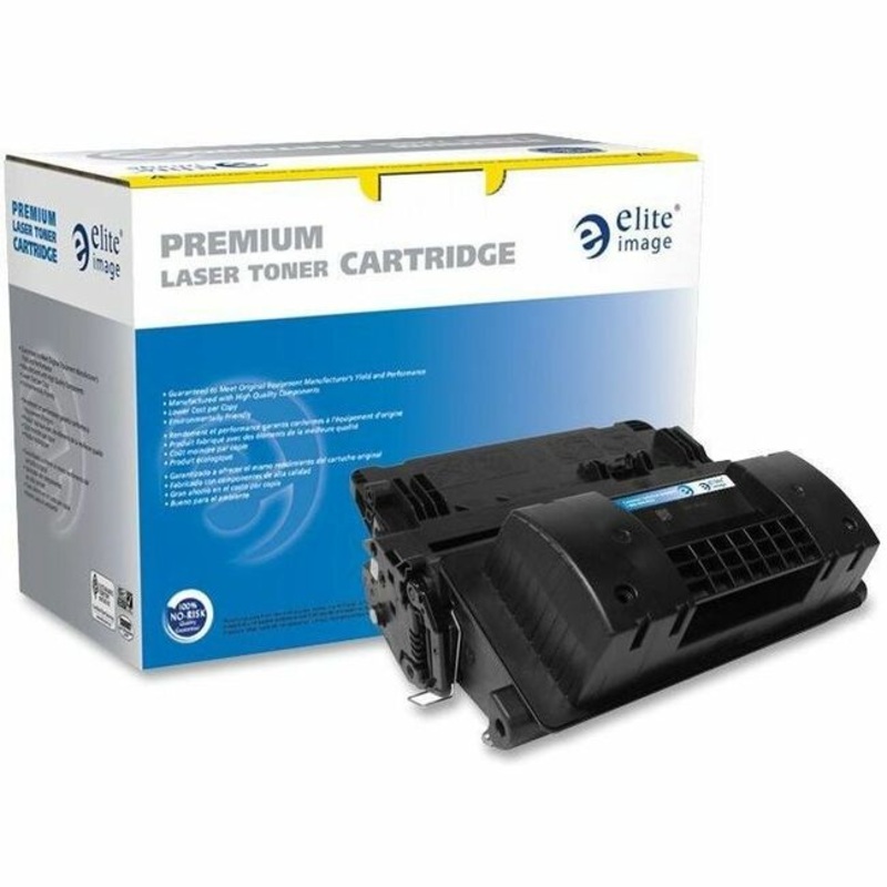 Elite Image Remanufactured High Yield Laser Toner Cartridge – Alternative for HP 64X (CC364X) – Black – 1 Each – 24000 Pages