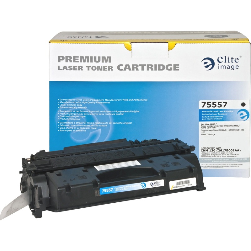 Elite Image Remanufactured Toner Cartridge – Alternative for Canon (120) – Laser – 5000 Pages – Black – 1 Each
