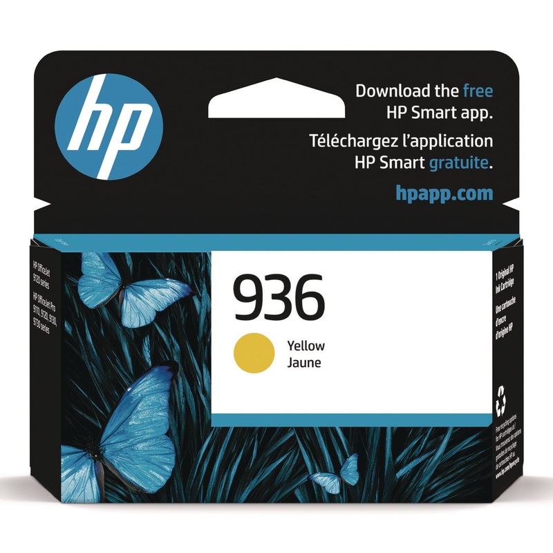 HP 936 Original Inkjet Ink Cartridge – Yellow Pack
