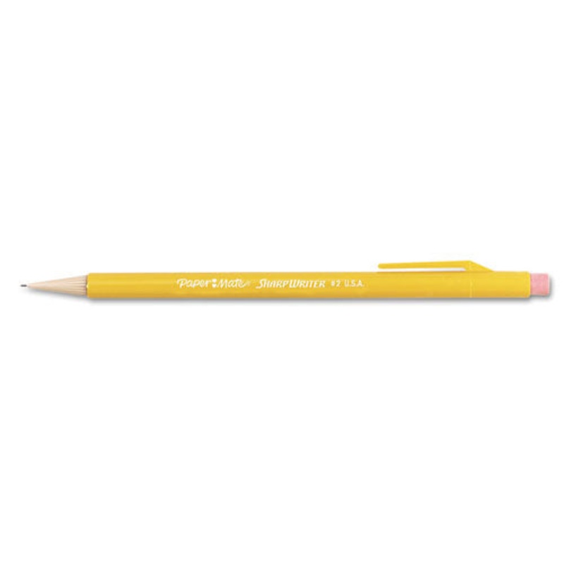 Sharpwriter Mechanical Pencil, HB, .7 mm, Classic Yellow, 36/Carton, Sold as 1 Box, 36 Each per Box
