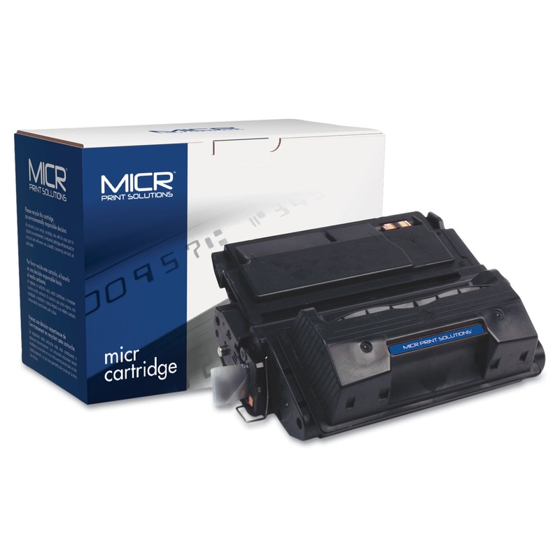 Compatible Q5942X(M) (42XM) High-Yield MICR Toner, 20,000 Page-Yield, Black, Ships in 1-3 Business Days
