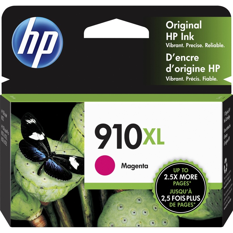 HP 910XL (3YL63AN) Original High Yield Inkjet Ink Cartridge – Magenta – 1 Each – 825 Pages